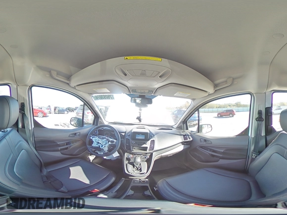2022 Ford Transit Connect XL with VIN NM0GE9E20N1535746, listed as a Copart auction lot 76093074 with 65,370 mi miles and Salvage title. Bid and sale history available at DreamBid. Image 14.