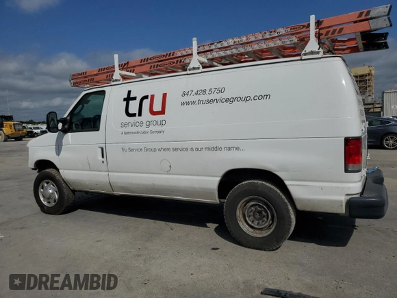2014 Ford Econoline Cargo Commercial z VIN 1FTNE2EW8EDA11425, wystawiony jako Copart lot #56963185 z przebiegiem Nie podano mil oraz Czysty tytuł • Clean title. Historia ofert i sprzedaży dostępna na DreamBid. Obrazek 2.