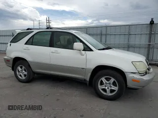 2003 Lexus RX 300 z VIN JTJHF10U530296614, wystawiony jako Copart lot #58736025 z przebiegiem 215 031 mil mil oraz Szkoda całkowita • Salvage title. Historia ofert i sprzedaży dostępna na DreamBid. Obrazek 4.