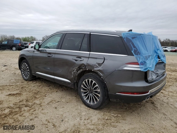 2024 Lincoln Aviator Reserve with VIN 5LM5J7XC2RGL07825, listed as a Copart auction lot 50276815 with 2,947 mi miles and Salvage Title. Bid and sale history available at carsss.com. Image 2.