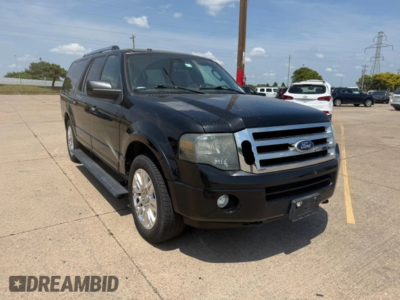 2011 Ford Expedition Max Limited z VIN 1FMJK2A56BEF20922, wystawiony jako Copart lot #58569545 z przebiegiem 209 329 mil mil oraz Czysty tytuł • Clean title. Historia ofert i sprzedaży dostępna na DreamBid. Obrazek 1.