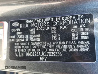 2020 Kia Soul S with VIN KNDJ23AUXL7039336, listed as a Copart auction lot 51319845 with 103,494 mi miles and Salvage Title. Bid and sale history available at DreamBid. Image 15.
