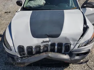 2015 Jeep Cherokee Trailhawk with VIN 1C4PJMBS0FW705288, listed as a Copart auction lot 61796275 with 133,874 mi miles and Salvage title. Bid and sale history available at DreamBid. Image 12.