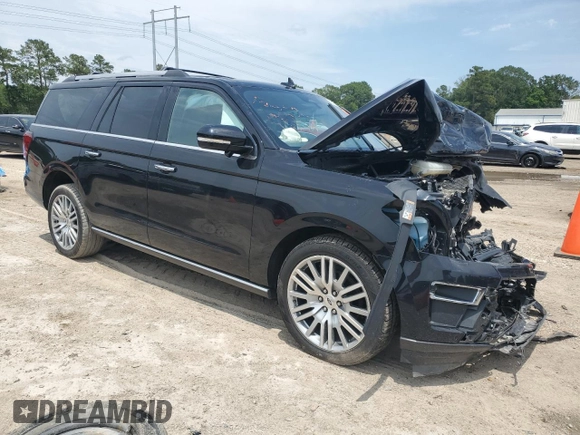 2023 Ford Expedition Max Limited with VIN 1FMJK2A83PEA48373, listed as a Copart auction lot 59055695 with Not provided miles and Salvage title. Bid and sale history available at DreamBid. Image 4.