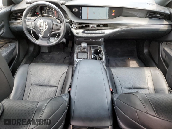 2019 Lexus LS 500 with VIN JTHC51FF2K5006080, listed as a Copart auction lot 59752395 with 21,085 mi miles and Clean title. Bid and sale history available at DreamBid. Image 8.