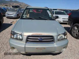 2005 Subaru Forester XS with VIN JF1SG65635H714028, listed as a Copart auction lot 58395405 with 98,134 mi miles and Salvage title. Bid and sale history available at DreamBid. Image 5.