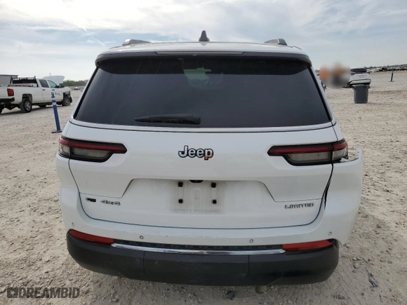 2021 Jeep Grand Cherokee L Limited with VIN 1C4RJKBG3M8108145, listed as a Copart auction lot 82669724 with 54,543 mi miles and Salvage Title. Bid and sale history available at carsss.com. Image 6.