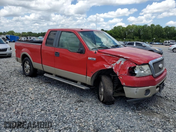 2007 Ford F-150 XLT with VIN 1FTPX14V57KD15977, listed as a Copart auction lot 60962885 with 156,570 mi miles and Salvage title. Bid and sale history available at DreamBid. Image 4.