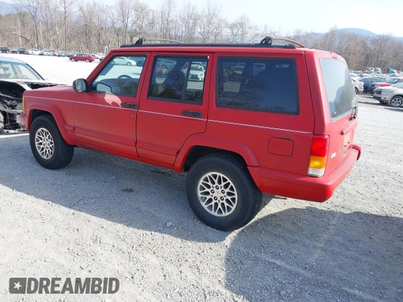 1997 Jeep Cherokee Country with VIN 1J4FJ78S9VL591872, listed as a IAAI auction lot 41830794 with 191,074 mi miles. Bid and sale history available at carsss.com. Image 3.
