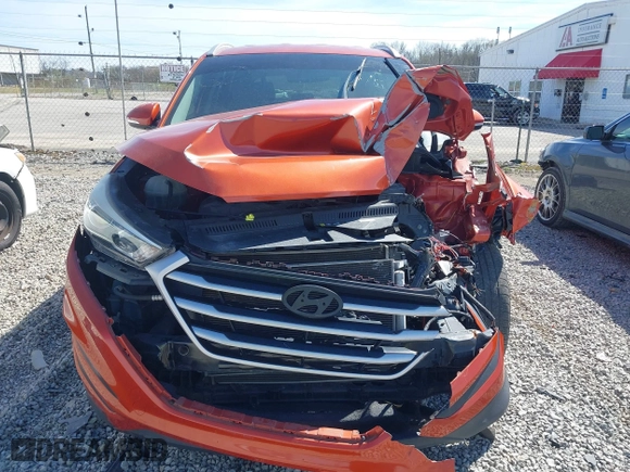 2017 Hyundai Tucson SE Plus with VIN KM8J33A49HU522995, listed as a IAAI auction lot 41846146 with 1 mi miles. Bid and sale history available at carsss.com. Image 12.