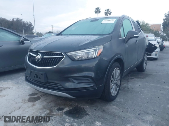 2018 Buick Encore Preferred with VIN KL4CJASB1JB538866, listed as a IAAI auction lot 41804938 with 42,886 mi miles and . Bid and sale history available at DreamBid. Image 17.