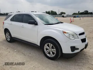 2012 Chevrolet Equinox LS with VIN 2GNALBEK7C6157691, listed as a Copart auction lot 55491925 with 130,317 mi miles and Salvage Title. Bid and sale history available at DreamBid. Image 4.