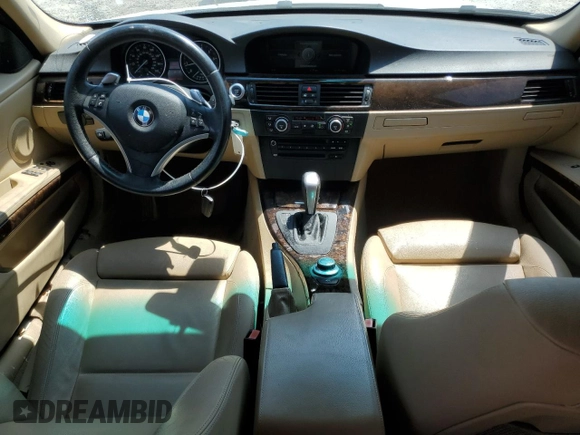 2008 BMW 3 Series 328i with VIN WBAVC53528FZ89278, listed as a Copart auction lot 64245555 with 158,265 mi miles and Salvage title. Bid and sale history available at DreamBid. Image 8.