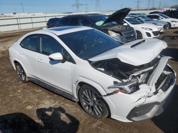 2022 Subaru WRX GT with VIN JF1VBAU62N8007972, listed as a Copart auction lot 47626025 with 20,634 mi miles and Salvage title. Bid and sale history available at DreamBid. Image 4.