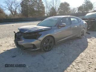 2024 Acura Integra Technology with VIN 19UDE4G76RA019108, listed as a Copart auction lot 47409955 with 39,050 mi miles and Salvage Title. Bid and sale history available at DreamBid. Image 1.