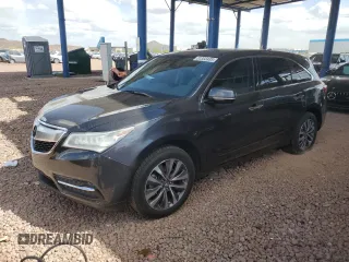 2016 Acura MDX w/Tech with VIN 5FRYD4H44GB012460, listed as a Copart auction lot 51303435 with 91,794 mi miles and Salvage Title. Bid and sale history available at carsss.com. Image 1.