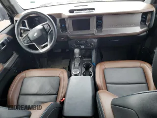 2023 Ford Bronco with VIN 1FMDE5DH0PLB09207, listed as a Copart auction lot 51827984 with 19,766 mi miles and Salvage Title. Bid and sale history available at carsss.com. Image 8.