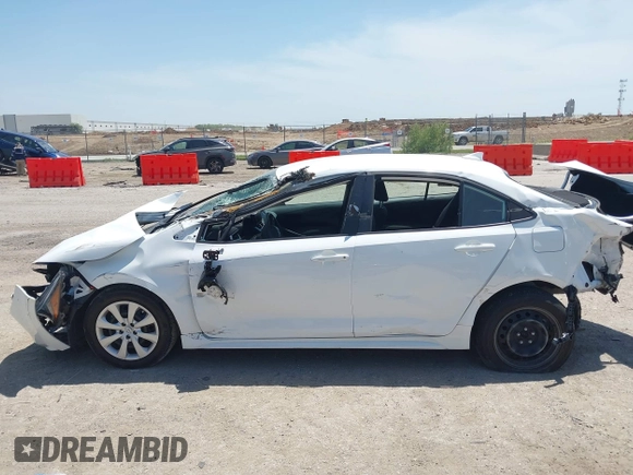 2024 Toyota Corolla LE with VIN 5YFB4MDE0RP120068, listed as a IAAI auction lot 42162214 with Not provided miles and . Bid and sale history available at DreamBid. Image 13.