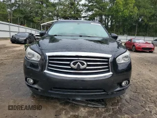 2013 Infiniti JX35 with VIN 5N1AL0MMXDC306745, listed as a Copart auction lot 74531614 with 132,460 mi miles and Salvage Title. Bid and sale history available at carsss.com. Image 5.