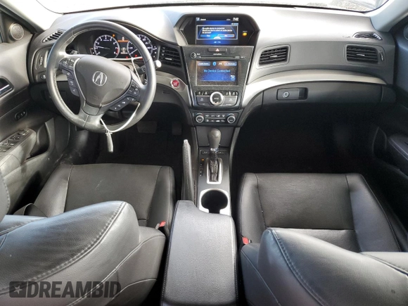 2016 Acura ILX w/Premium Pkg with VIN 19UDE2F78GA009392, listed as a Copart auction lot 51277235 with 66,450 mi miles and Salvage Title. Bid and sale history available at carsss.com. Image 8.