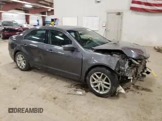 2011 Ford Fusion SEL with VIN 3FAHP0JA1BR345813, listed as a Copart auction lot 46787025 with 183,067 mi miles and Salvage Title. Bid and sale history available at carsss.com. Image 4.