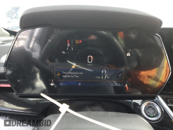 2024 Chevrolet Trax 2RS with VIN KL77LJE26RC213372, listed as a Copart auction lot 45538655 with 12,758 mi miles and Clean Title. Bid and sale history available at DreamBid. Image 9.