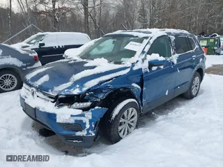 2019 Volkswagen Tiguan S with VIN 3VV0B7AX0KM140226, listed as a IAAI auction lot 41436173 with 88,260 mi miles. Bid and sale history available at carsss.com. Image 6.
