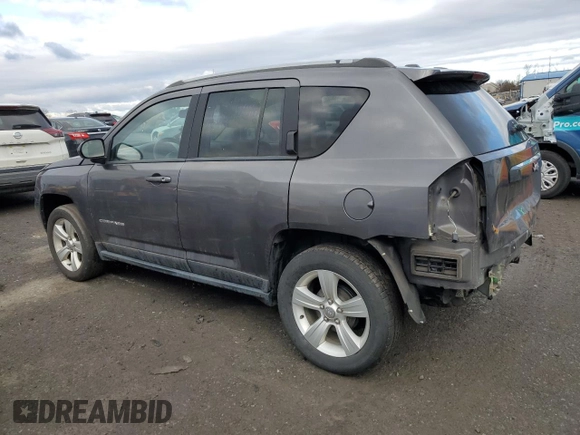 2015 Jeep Compass Sport with VIN 1C4NJCBB6FD373256, listed as a Copart auction lot 43648085 with 112,645 mi miles and Salvage Title. Bid and sale history available at carsss.com. Image 2.