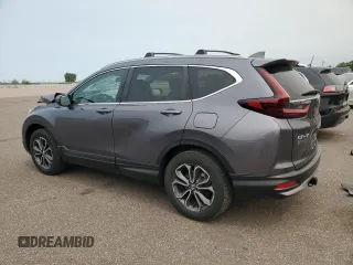2020 Honda CR-V EX-L z VIN 5J6RW2H87LL019508, wystawiony jako Copart lot #59014035 z przebiegiem 112 061 mil mil oraz Szkoda całkowita • Salvage title. Historia ofert i sprzedaży dostępna na DreamBid. Obrazek 2.