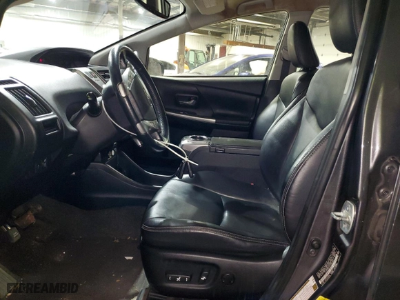 2016 Toyota Prius v Two with VIN JTDZN3EU7GJ047083, listed as a Copart auction lot 87534975 with 343,341 mi miles and Clean Title. Bid and sale history available at carsss.com. Image 7.