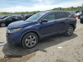2017 Honda CR-V EX-L with VIN 2HKRW2H83HH622134, listed as a Copart auction lot 54159345 with 125,102 mi miles and Salvage Title. Bid and sale history available at carsss.com. Image 1.