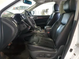 2017 Nissan Pathfinder Platinum with VIN 5N1DR2MM8HC910274, listed as a Copart auction lot 61446335 with 109,094 mi miles and Clean title. Bid and sale history available at DreamBid. Image 7.