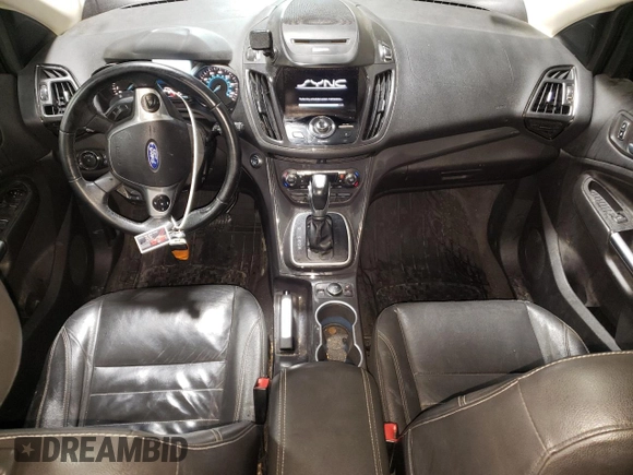 2014 Ford Escape Titanium with VIN 1FMCU0JX1EUA82250, listed as a Copart auction lot 45347295 with 150,897 mi miles and Salvage Title. Bid and sale history available at carsss.com. Image 8.
