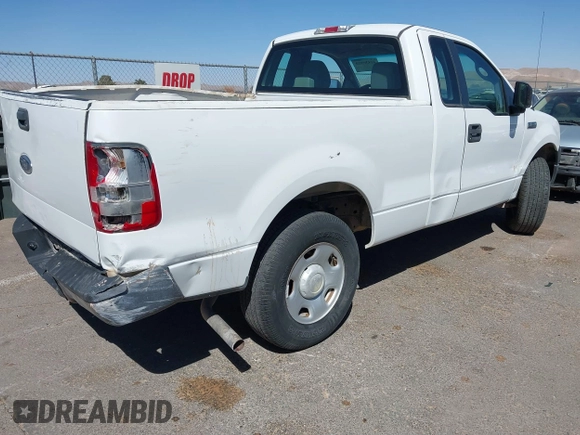 2005 Ford F-150 XL with VIN 1FTRF12285NB63743, listed as a IAAI auction lot 41836920 with 251,070 mi miles. Bid and sale history available at carsss.com. Image 4.