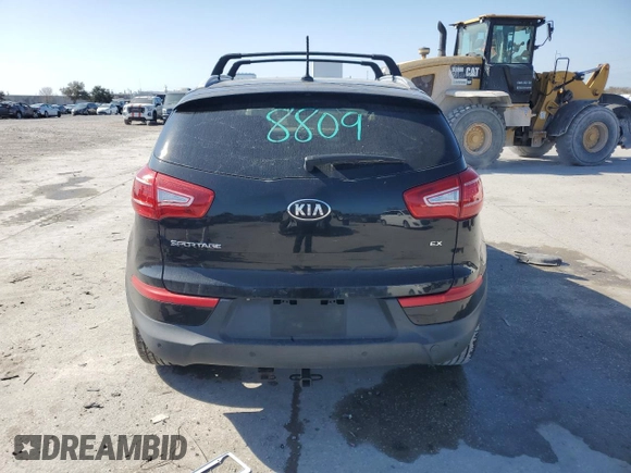 2013 Kia Sportage EX z VIN KNDPC3A24D7474943, wystawiony jako Copart lot #43266565 z przebiegiem 85 017 mil mil oraz Szkoda całkowita • Salvage title. Historia ofert i sprzedaży dostępna na DreamBid. Obrazek 6.