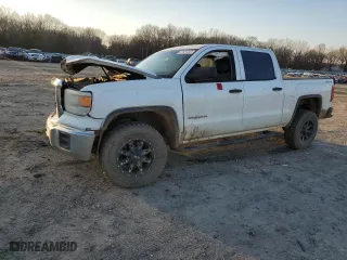 2014 GMC Sierra 1500 with VIN 3GTU2TEC3EG402078, listed as a Copart auction lot 87521445 with 0 mi miles and Salvage Title. Bid and sale history available at carsss.com. Image 1.