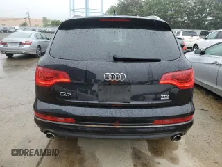 2015 Audi Q7 Premium Plus with VIN WA1LMAFE2FD023589, listed as a Copart auction lot 59329875 with 103,365 mi miles and Salvage title. Bid and sale history available at DreamBid. Image 6.