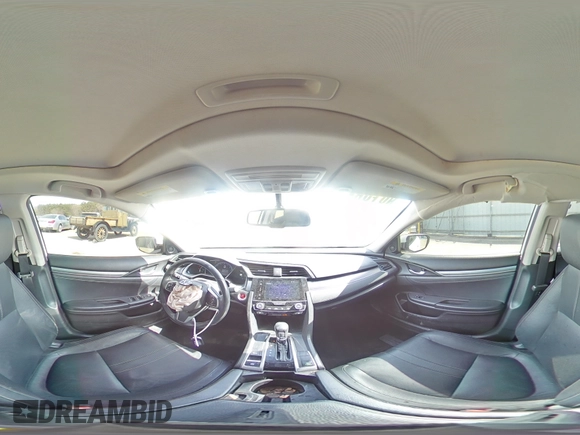 2018 Honda Civic EX-L with VIN JHMFC1F77JX034729, listed as a Copart auction lot 49603095 with 95,402 mi miles and Salvage Title. Bid and sale history available at DreamBid. Image 13.