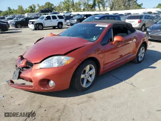 2008 Mitsubishi Eclipse GS with VIN 4A3AL25F98E039380, listed as a Copart auction lot 70479844 with 140,317 mi miles and Salvage Title. Bid and sale history available at carsss.com. Image 1.