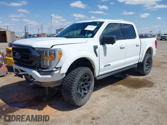 2021 Ford F-150 XL with VIN 1FTFW1E54MFC82133, listed as a IAAI auction lot 42170024 with 24,548 mi miles and . Bid and sale history available at DreamBid. Image 19.