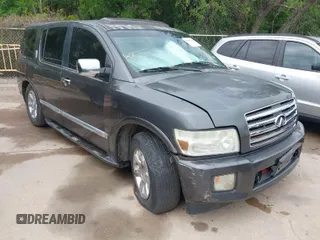 2004 Infiniti QX56 with VIN 5N3AA08A84N803276, listed as a IAAI auction lot 41950349 with 1 mi miles. Bid and sale history available at carsss.com. Image 1.
