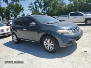 2011 Nissan Murano LE with VIN JN8AZ1MU8BW062571, listed as a Copart auction lot 52699275 with 121,016 mi miles and Salvage Title. Bid and sale history available at carsss.com. Image 4.