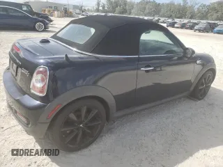 2012 MINI Roadster S z VIN WMWSY3C52CT144319, wystawiony jako Copart lot #78349654 z przebiegiem Nie podano mil oraz Szkoda całkowita • Salvage title. Historia ofert i sprzedaży dostępna na DreamBid. Obrazek 3.