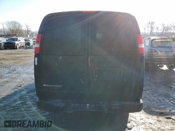 2012 Chevrolet Express Passenger 1LS with VIN 1GAZGZFA8C1191908, listed as a Copart auction lot 46998515 with 220,513 mi miles and Clean title. Bid and sale history available at DreamBid. Image 6.