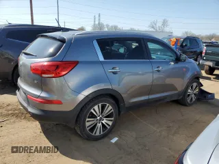 2016 Kia Sportage EX with VIN KNDPCCACXG7837727, listed as a Copart auction lot 54017575 with 69,958 mi miles and Clean Title. Bid and sale history available at carsss.com. Image 3.