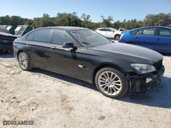 2015 BMW 7 Series 750Li xDrive with VIN WBAYF8C53FG245542, listed as a Copart auction lot 75220804 with 94,951 mi miles and Clean Title. Bid and sale history available at carsss.com. Image 4.