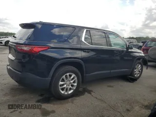 2020 Chevrolet Traverse LS with VIN 1GNERFKW8LJ115208, listed as a Copart auction lot 54900935 with 85,302 mi miles and Salvage title. Bid and sale history available at DreamBid. Image 3.