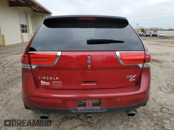 2014 Lincoln MKX with VIN 2LMDJ8JK2EBL13344, listed as a Copart auction lot 47432785 with 221,841 mi miles and Clean Title. Bid and sale history available at DreamBid. Image 6.