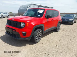 2021 Jeep Renegade Upland with VIN ZACNJDAB4MPM26829, listed as a IAAI auction lot 42261361 with 16,417 mi miles and . Bid and sale history available at DreamBid. Image 2.