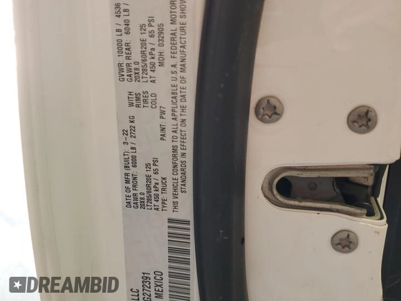 2022 Ram 2500 Limited with VIN 3C6UR5SL9NG272391, listed as a Copart auction lot 76277164 with 37,869 mi miles and Salvage title. Bid and sale history available at DreamBid. Image 13.
